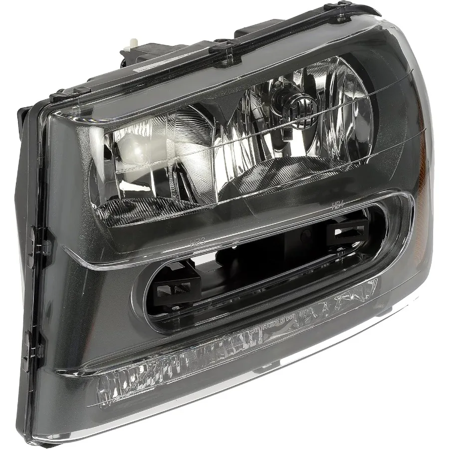 1590160 Driver Side Headlight Assembly Designed for Enhanced Visibility and Safety in Select Chevrolet Models Featuring Durable