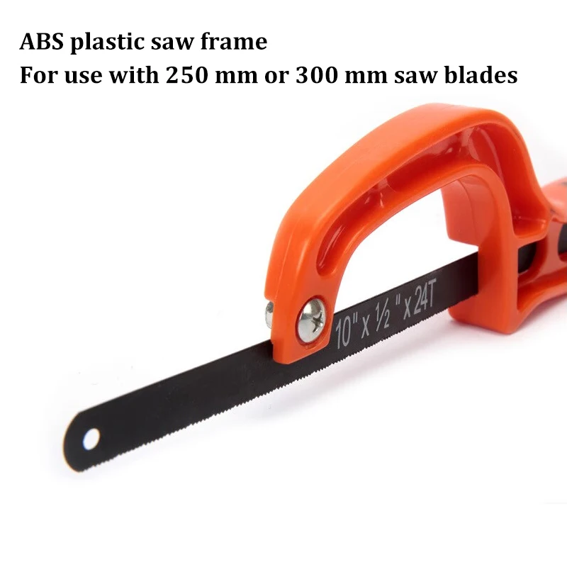 Adjustable Angle Mini Hacksaw For DIY & Craft - 20cm Steel Blade For