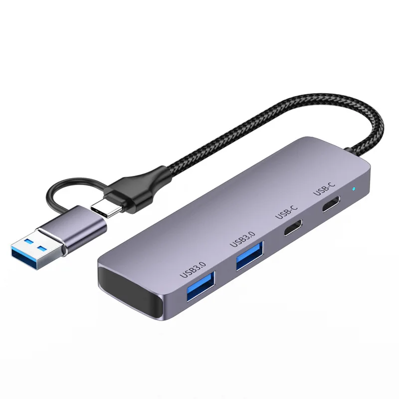 

USB HUB 4 in 1 USB Type C to USB 3.0 multiport splitter for PC laptop mobile phone accessories adapter converter USB 3.0 HUB