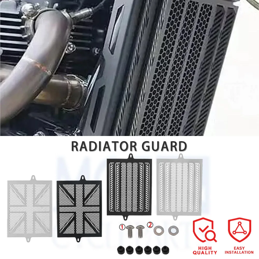 For Scrambler 400 X 2024 2025 2026 Speed 400 Motorcycle Accessories Radiator Guard Grille Cover Protector Water Tank Protection