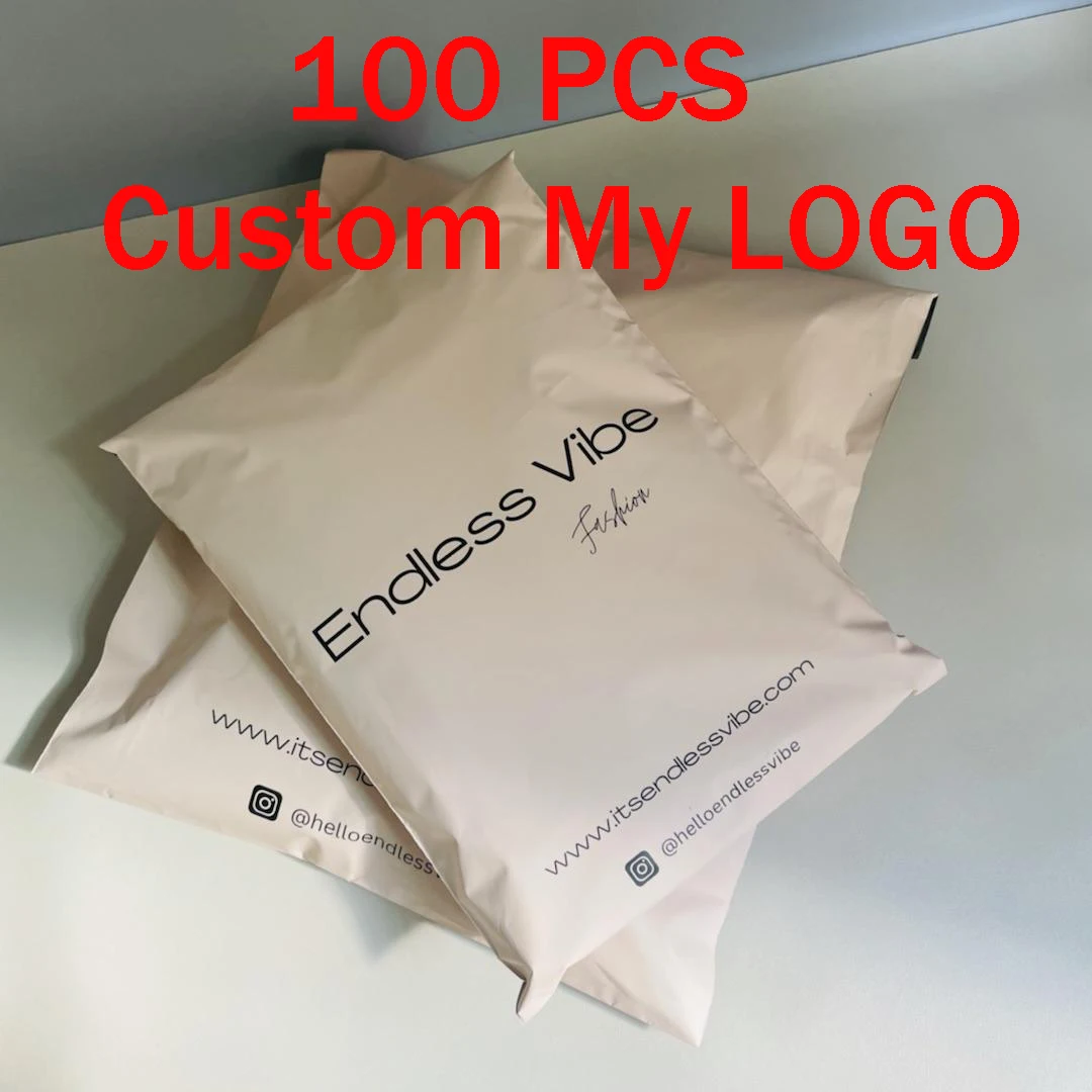 Custom LOGO Eco Friendly Sustainable Tshirt Clothes Packaging Mailing Bag Custom Logo Poly Mailer