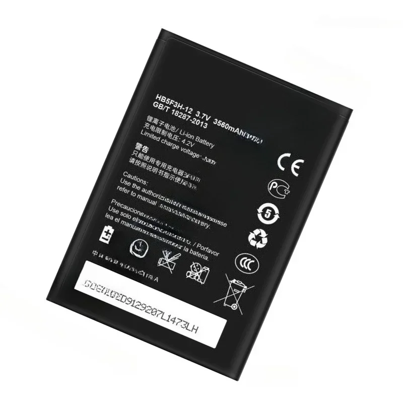 بطارية 3560mAh HB5F3H / HB5F3H-12 لهواوي E5372T E5775 4G LTE FDD Cat 4 بطارية هاتف بديلة عالية الجودة