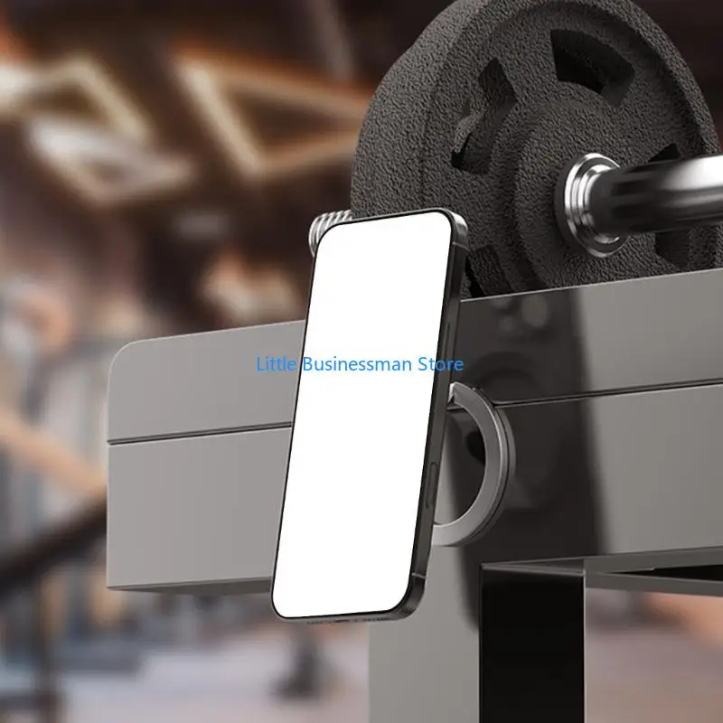 Handy Halter Finger Grip Ständer Doppelseitige Magnetische Halter für Telefon 17 16 15 Rotierenden Halterung Ständer M76A – Detail 10
