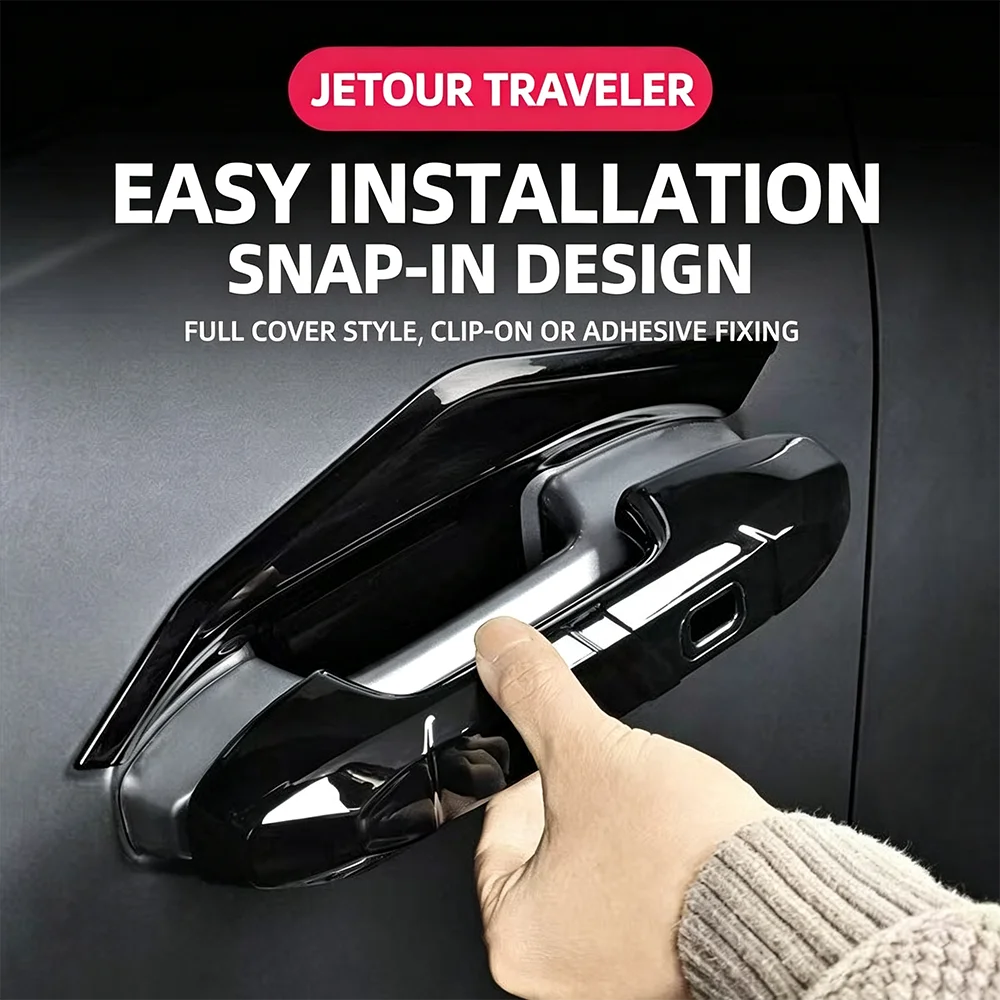 Car Door Handle Protector - Compatível com Chery Jetour T2 2023-2026:
