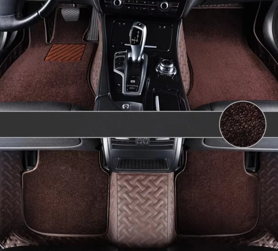 

Custom special car floor mats for Porsche Cayenne E3 2026-2018 Good quality waterproof double layers carpets for Cayenne 2025