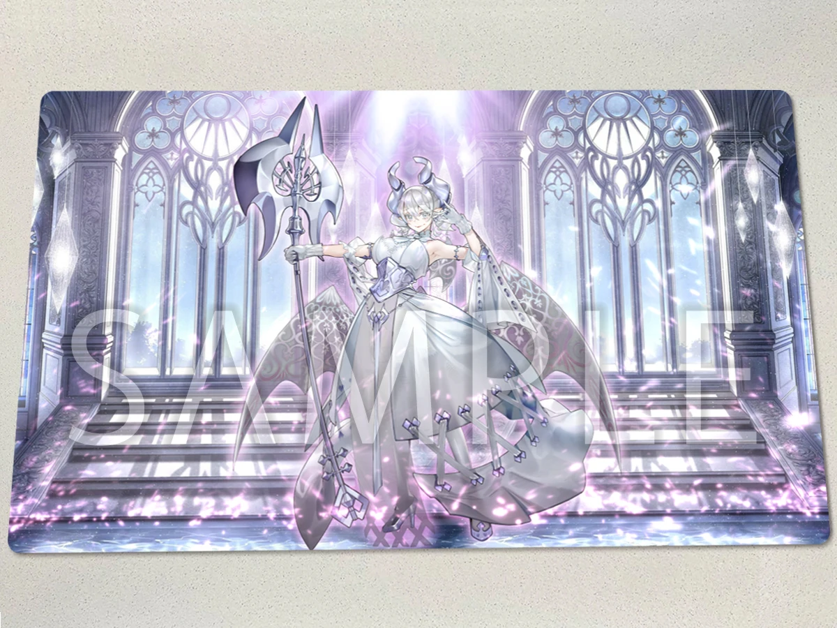 YuGiOh Playmat Lovely Labrynth of The Silver Castle Mat TCG CCG Board Game Pad Trading Card Game Mat Rubber Mouse Pad Free Bag