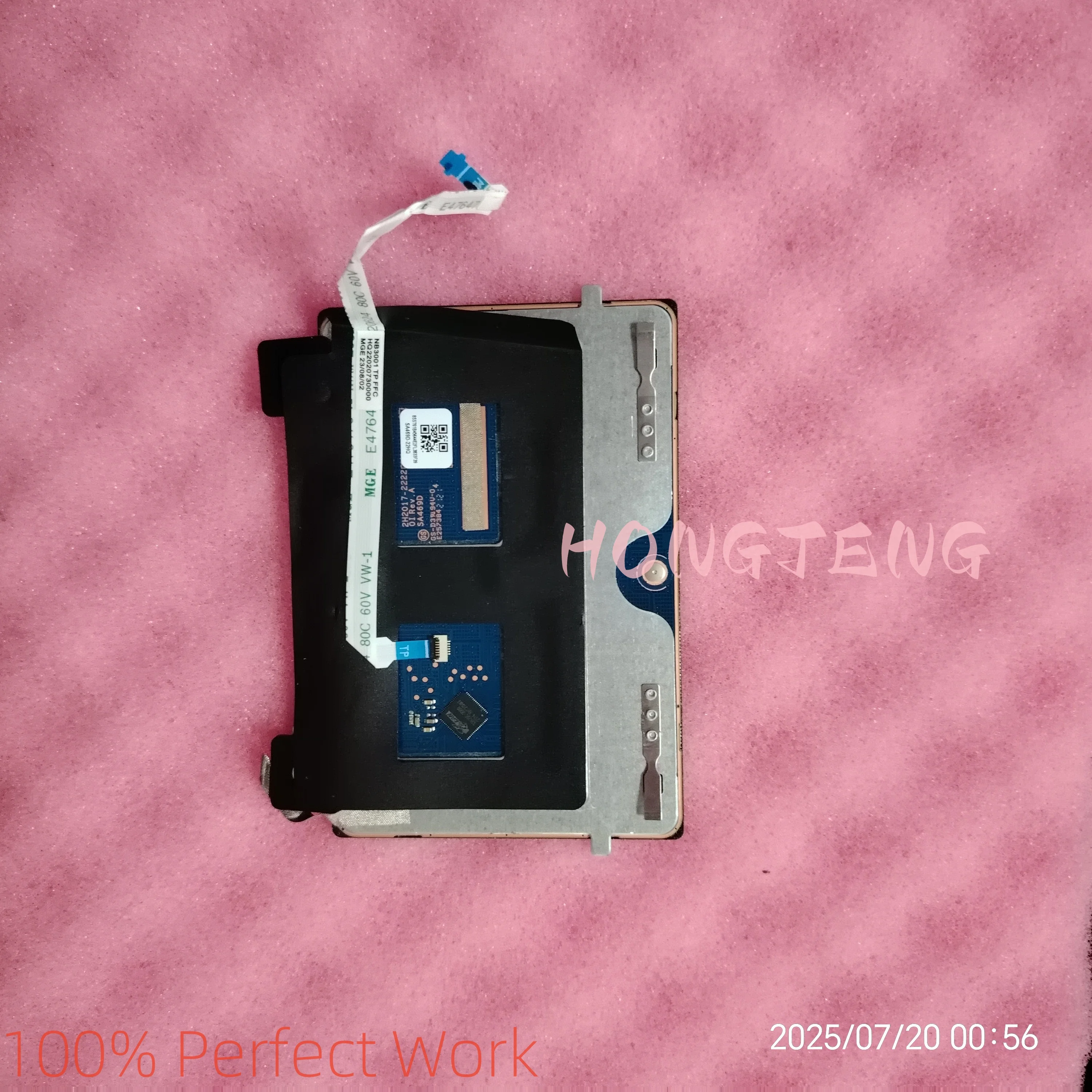 Used Original For Lenovo Ideapad 3 Chrome 14M836 Touchpad Trackpad And Cable SA469D-22HQ BLUE NB3001 TP FFC Tested Fast Shipping