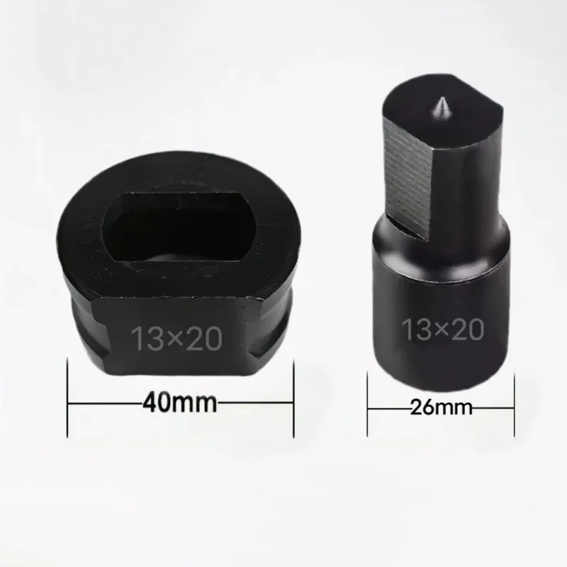 CH-70 Single-Pattern Waist-Round Elliptical Mold, CH-70L Hydraulic Punching Machine Long Angle Iron Punch Hole Single-Line Type