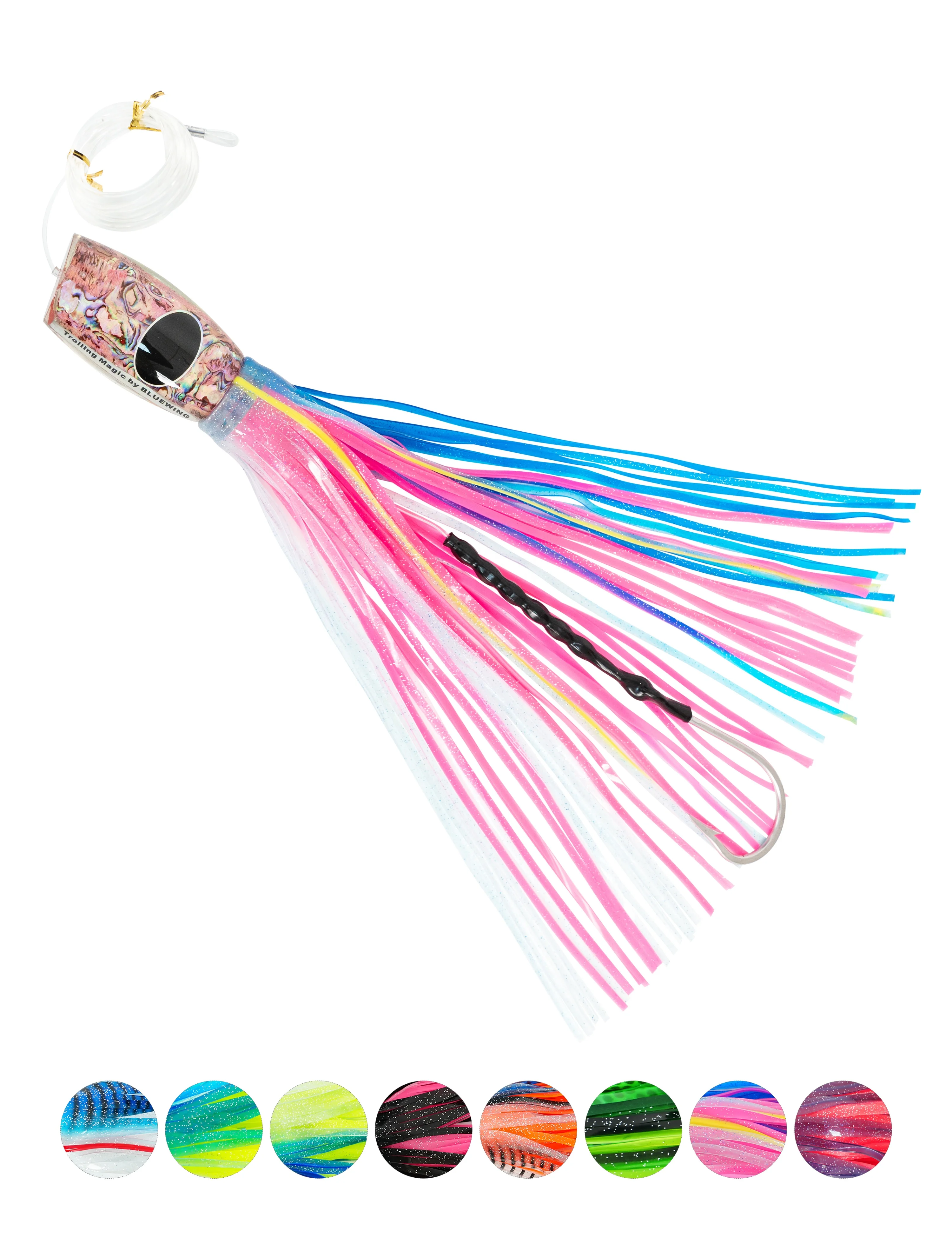 

Squid Skirt Octopus Fishing Soft Resin Trolling Lure Saltwater Boat Big Game Trolling Fishing Lure