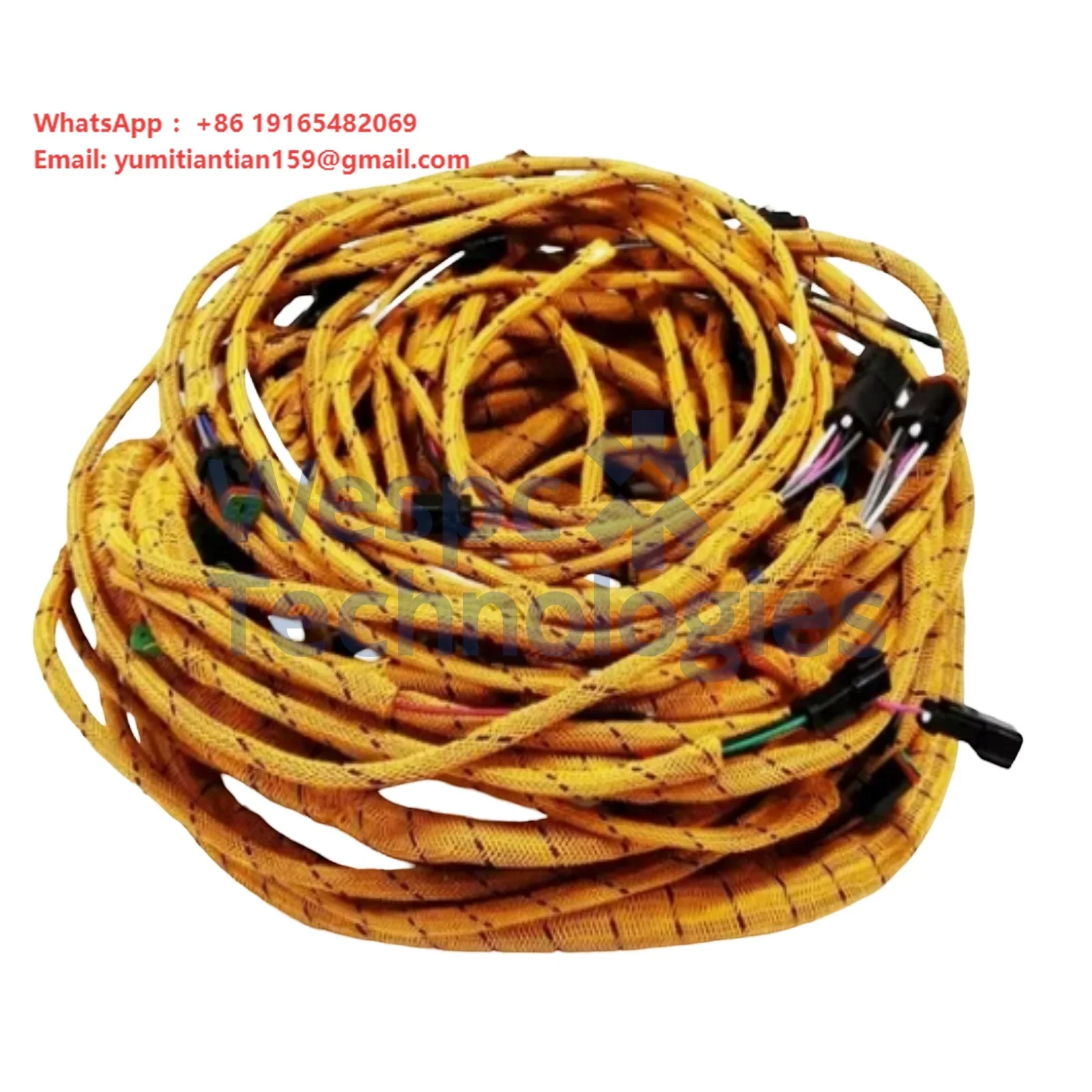 WESPC E330b Excavator Engine Metal Wiring Harness 111-4858 1114858 ISO9001 Certified High Quality for CAT 330B 330BL