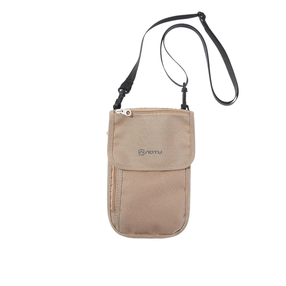 

Travel Accessories Travel Wallet Khaki Black Ticket Holder Passport Wallet Zipper Nylon Family Passport Holder ID Document