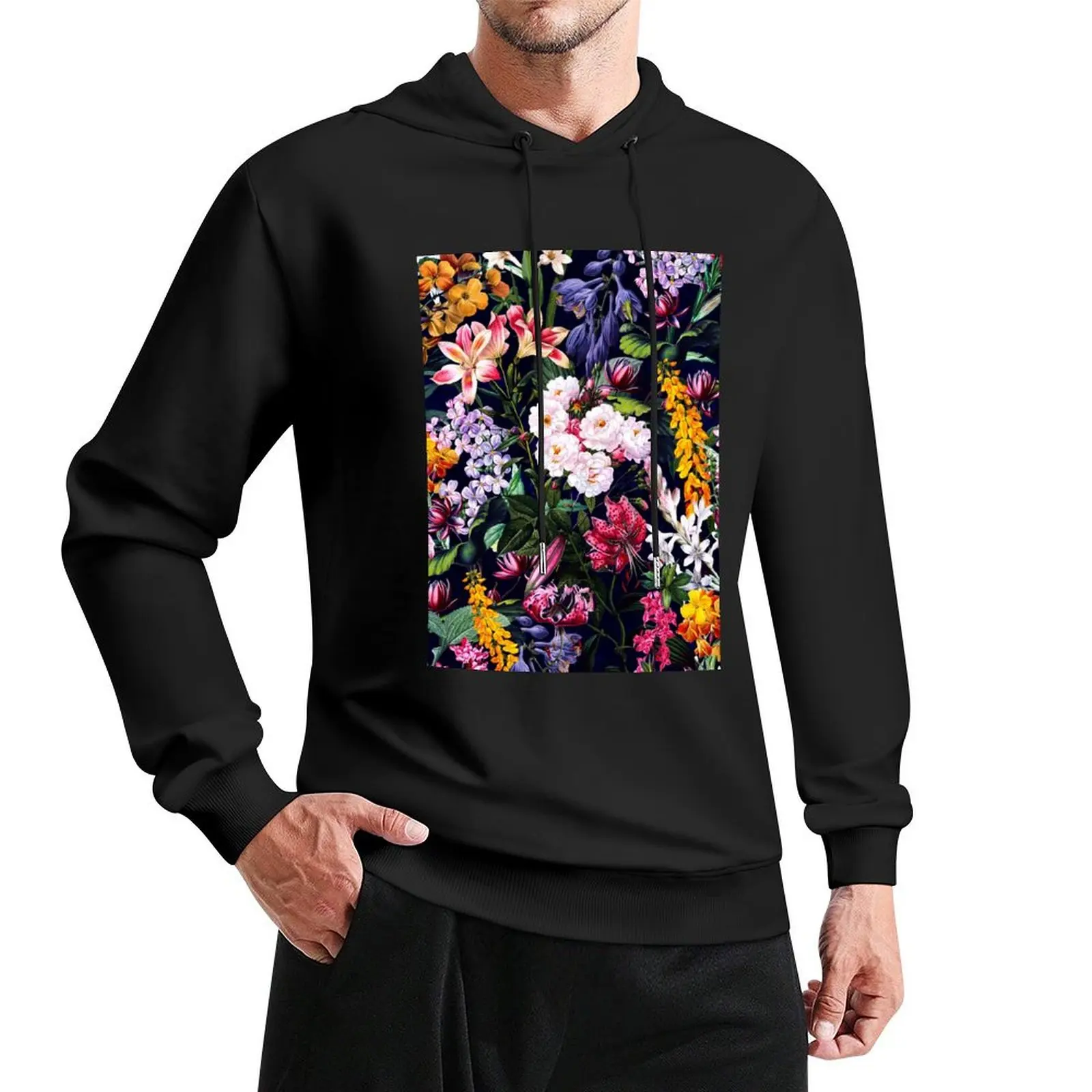 

Vintage Garden XIII Pullover Hoodie clothes for men hooded shirt men's autumn clothes men clothes anime hoodie