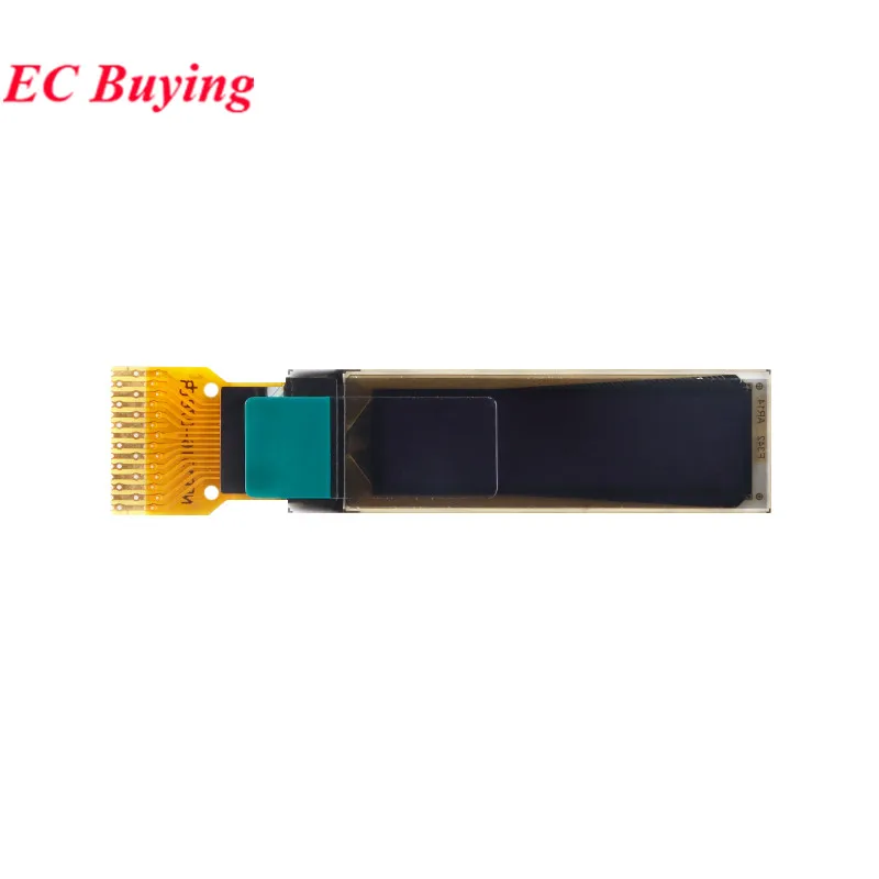 5PCS/Lot 0.87 inch OLED Display LCD Screen 128*32 12832 Dot Matrix 0.87" OLED Screen SSD1316 Drive Wristband Screen 14Pin