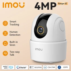 IMOU Ranger 2C 2MP/4MP Home Wifi 360 Camera Human Detection Night Vision Baby Security Surveillance Wireless IP Camera