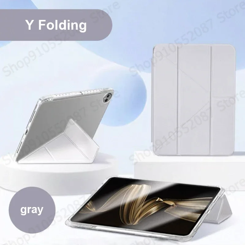 

Чехол для Huawei Matepad Pro 12 2 с держателем для карандашей Folio, акриловый жесткий чехол-подставка для Funda MatePad Pro 12,2 2025, чехол