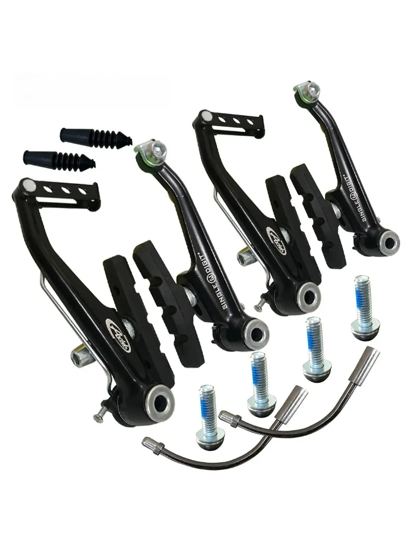 AliExpress NONE SD3 Bicycle V Brake Caliper Aluminum Alloy Road Bike Brakes 10.5cm Linear Pull V Brakes for MTB BMX Folding Road Bike