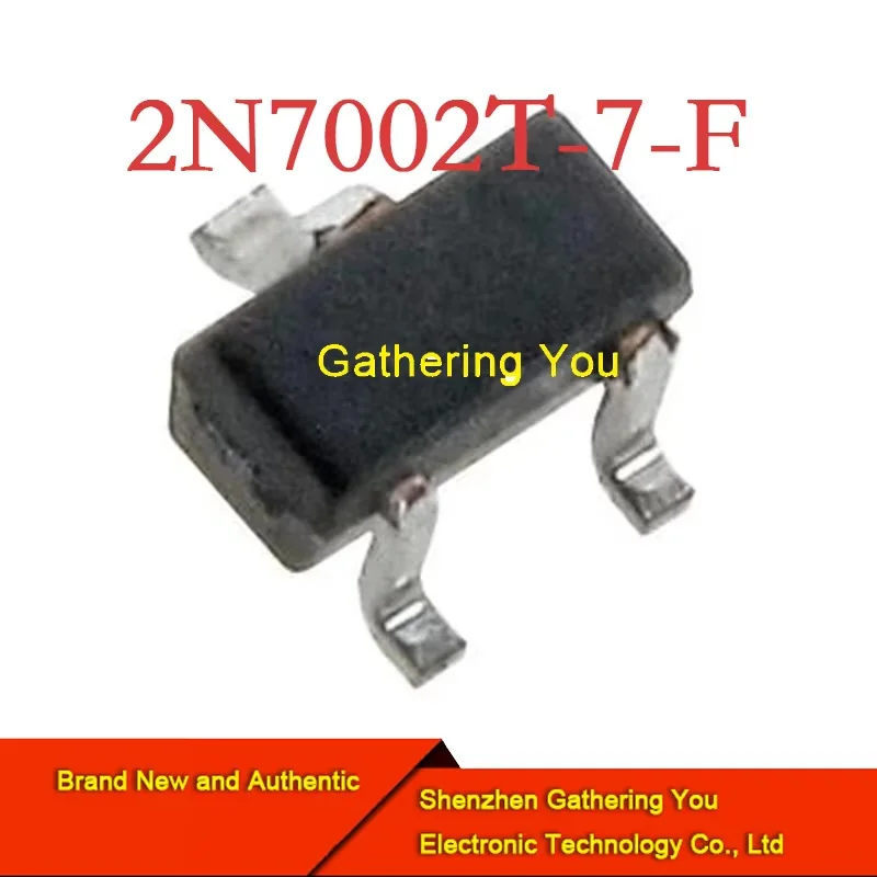 2N7002T-7-F SOT523 MOSFET 60V 150mW Novo Autêntico