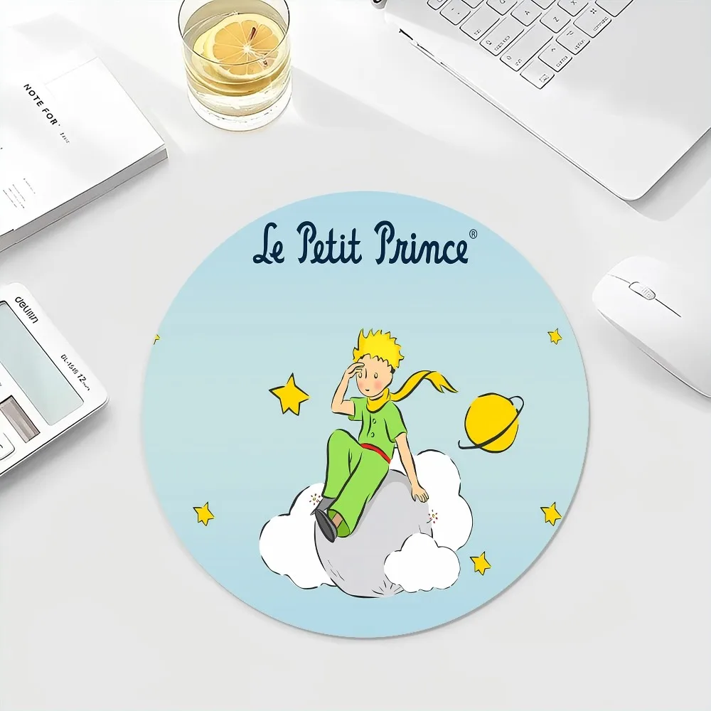 The Little Prince Round Custom Skin Office Computer Desk Mat tastiera da tavolo tappetino per Mouse grande cuscino per Laptop per PC Gamer Mousemat