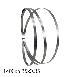 1 adet 1400mm şerit testere bıçakları ahşap bant kesici testere bant 1400x6.35x0.35mm Draper Einhell TPI 6 10 15 için ağaç İşleme aleti aksesuarları