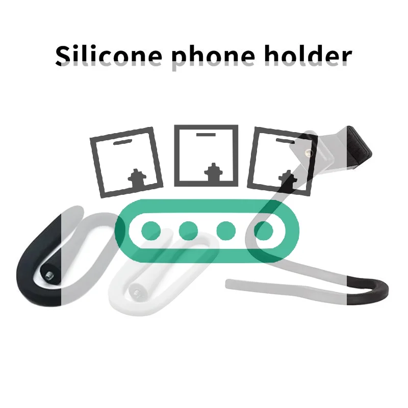 1Set Universal Baby Monitor Bed Bracket Multifunction Camera Holder 1/4 Screw Thread Flexible Clip Hose Camera Mount