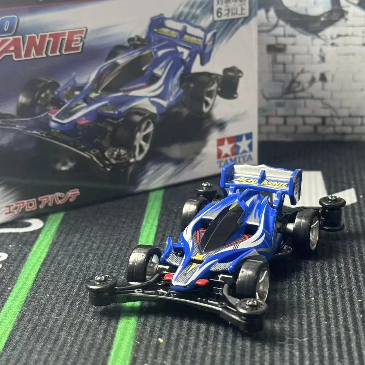 Takara Tomy Tomica Premium Unlimited Aero Avante Mini 4WD Alloy Diecast Racing Model Desktop Hobby Collectible Ornament Gift