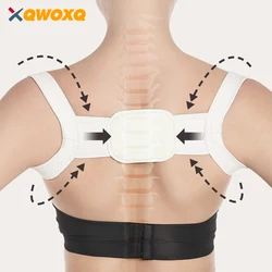 1PC Adjustable Therapy Posture Corrector Shoulder Support Back Brace Posture Correction Back Support Shoulder Belt Massager Tool