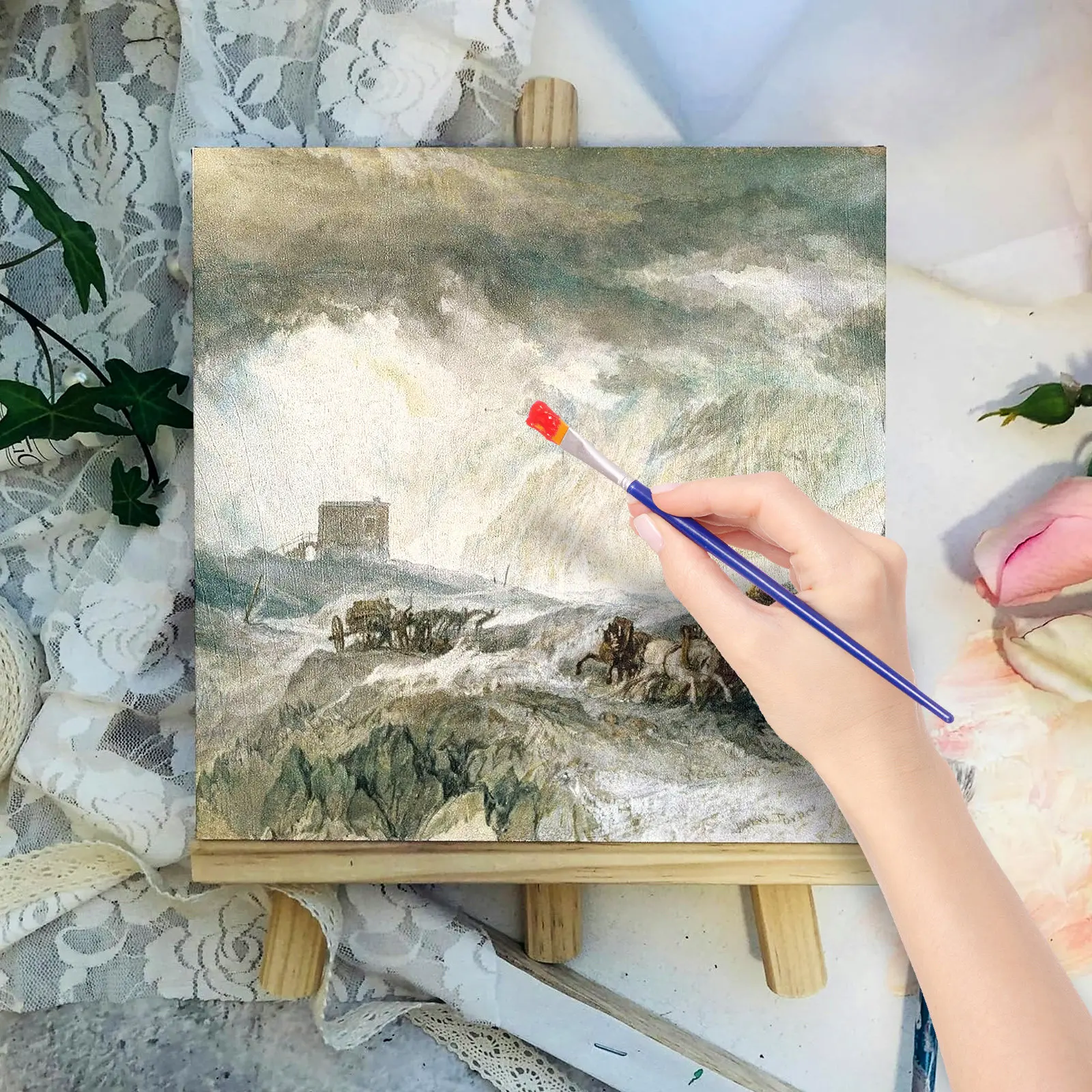 

12Pcs Blank Wood Boards for Crafting Unfinished Surface Versatile Applications Rustic Charm DIY Projects Carving Engraving