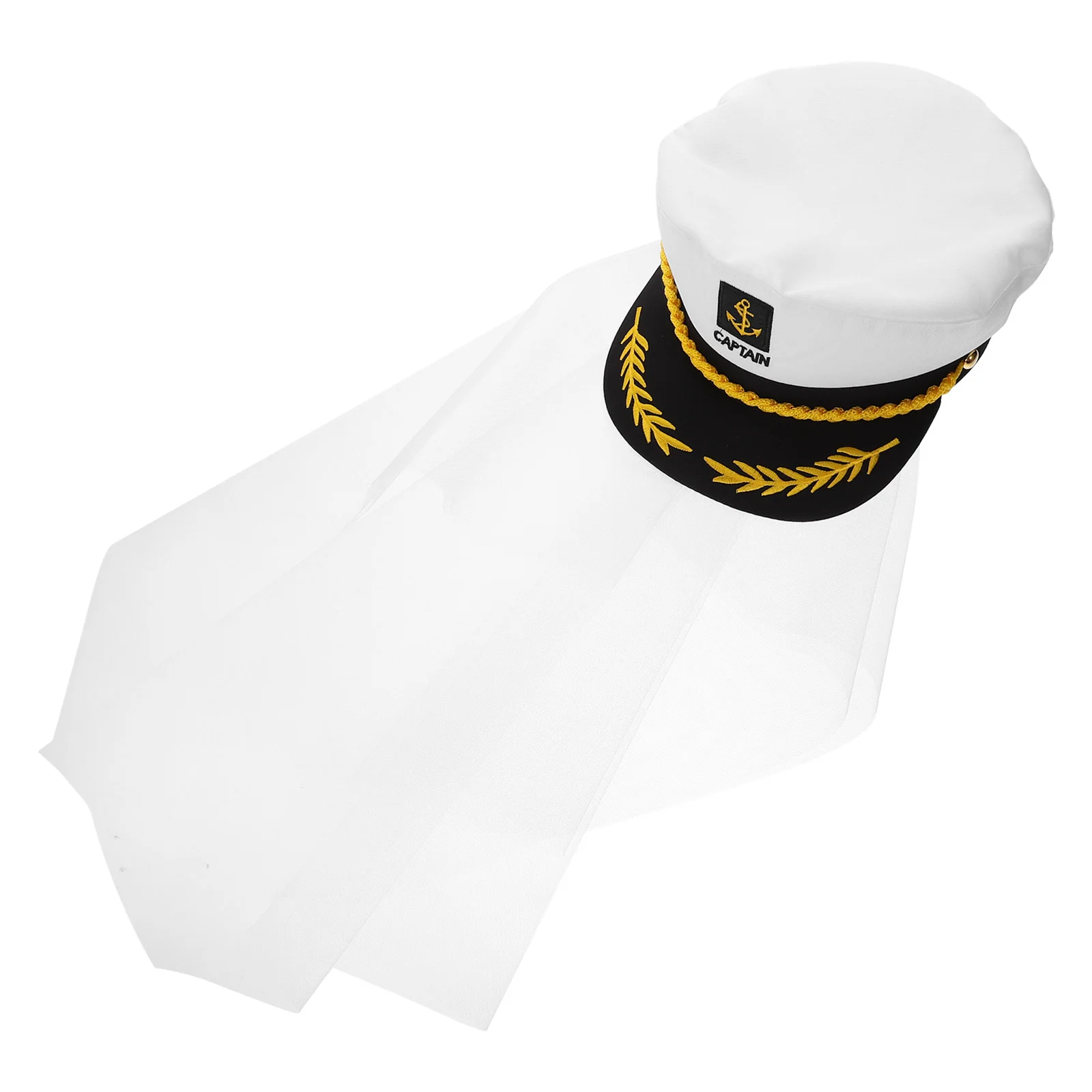 Party Decoration Captain Hat Prop Captains for Women Bride Costume Hats Boating Bridal Sailor Stage Performance