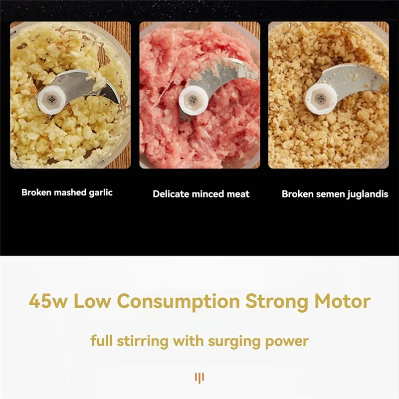 コードレスフードチョッパー、フードチョッパーガーリックマッシャー、電動ガーリックマッシャー、ミニガーリックマッシャー83x