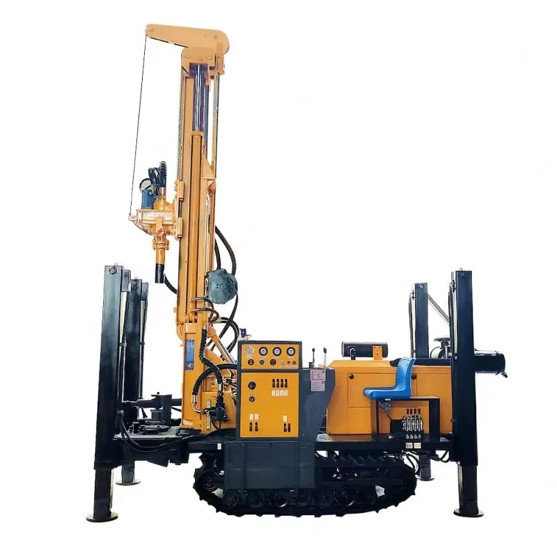 Customized 200m Depth Crawler Water Well Drilling Rig To Sale In Nigeria