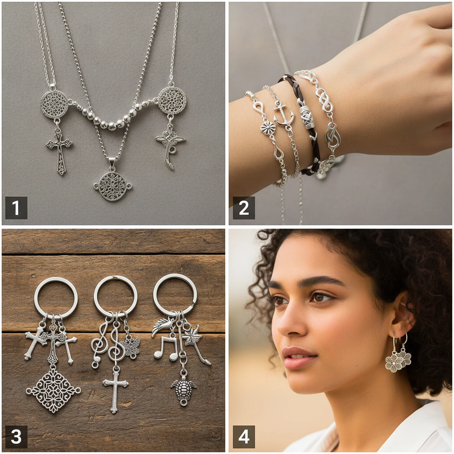 30 stuks antieke zilverkleurig - Vintage Jewelry Collection recensie en prijs