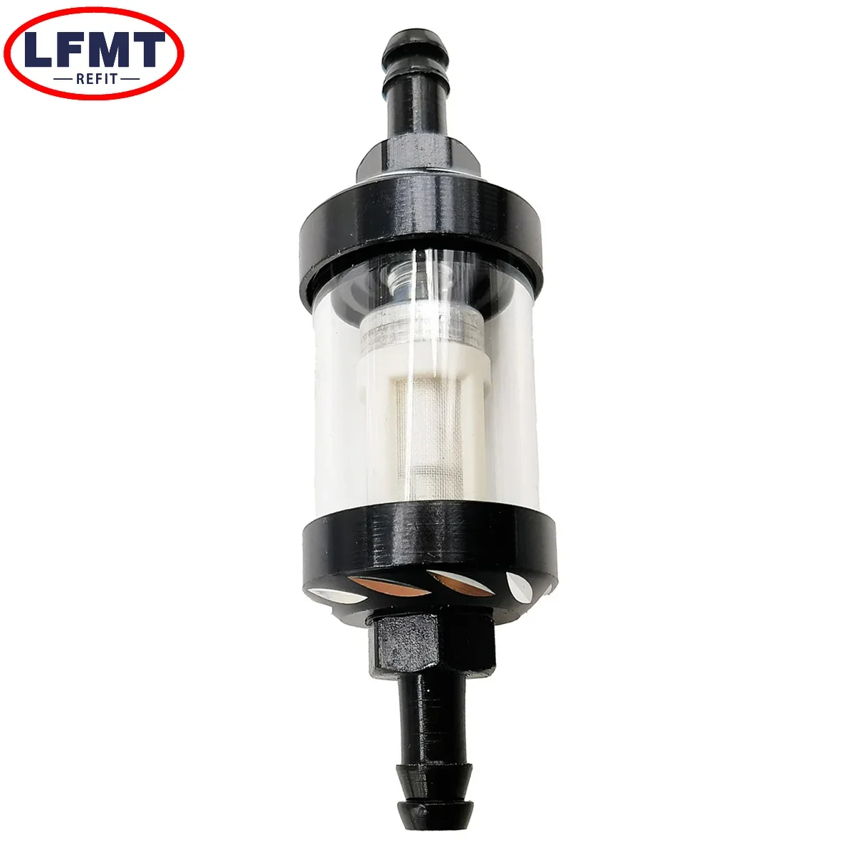 8mm CNC Glass Gas Fuel Gasoline Oil Filter For ATV Kawasaki KTM EXC Honda Yamaha YZ250F YZ450F WR250R WR450R WR250F WR450F CRF