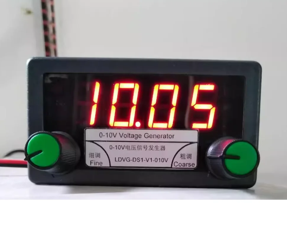 

Adjustable power supply with digital display voltage generator Dual potentiometer adjustment DS2-0-5V DS2-0-10V