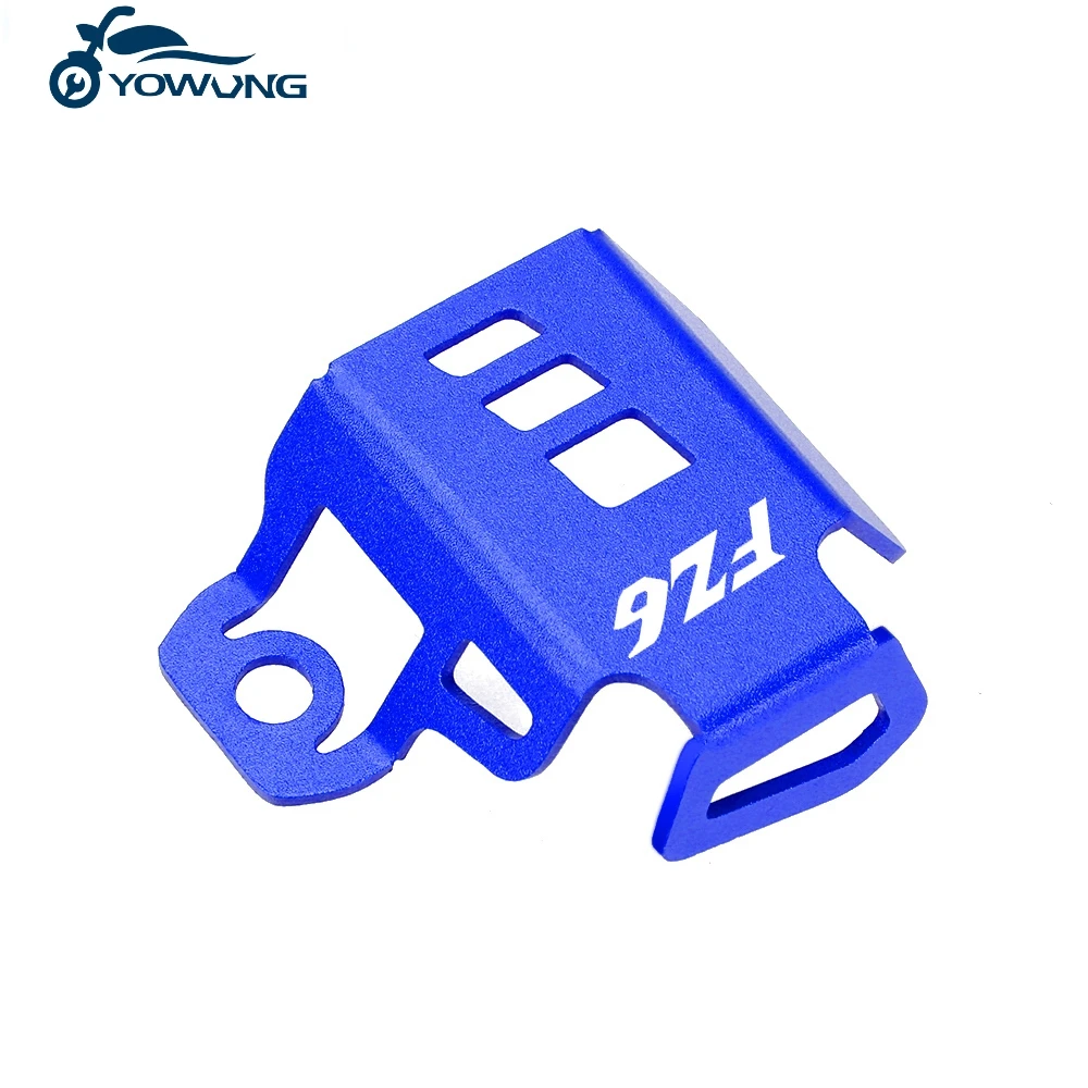 

For Yamaha FZ6 FZ-6 FZ6R ZF6N FAZER FZ6N ALL Year Motorcycle Accessories Rear Brake Fluid Reservoir Protective Cover Guard