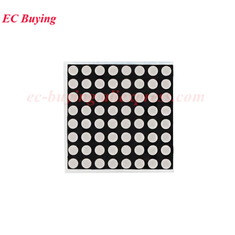 MAX7219 1588 Dot Matrix LED Digital Tube 4 in 1 8*8 Dot Matrix Module Display Red Green White Blue Color MCU Control Drive Board