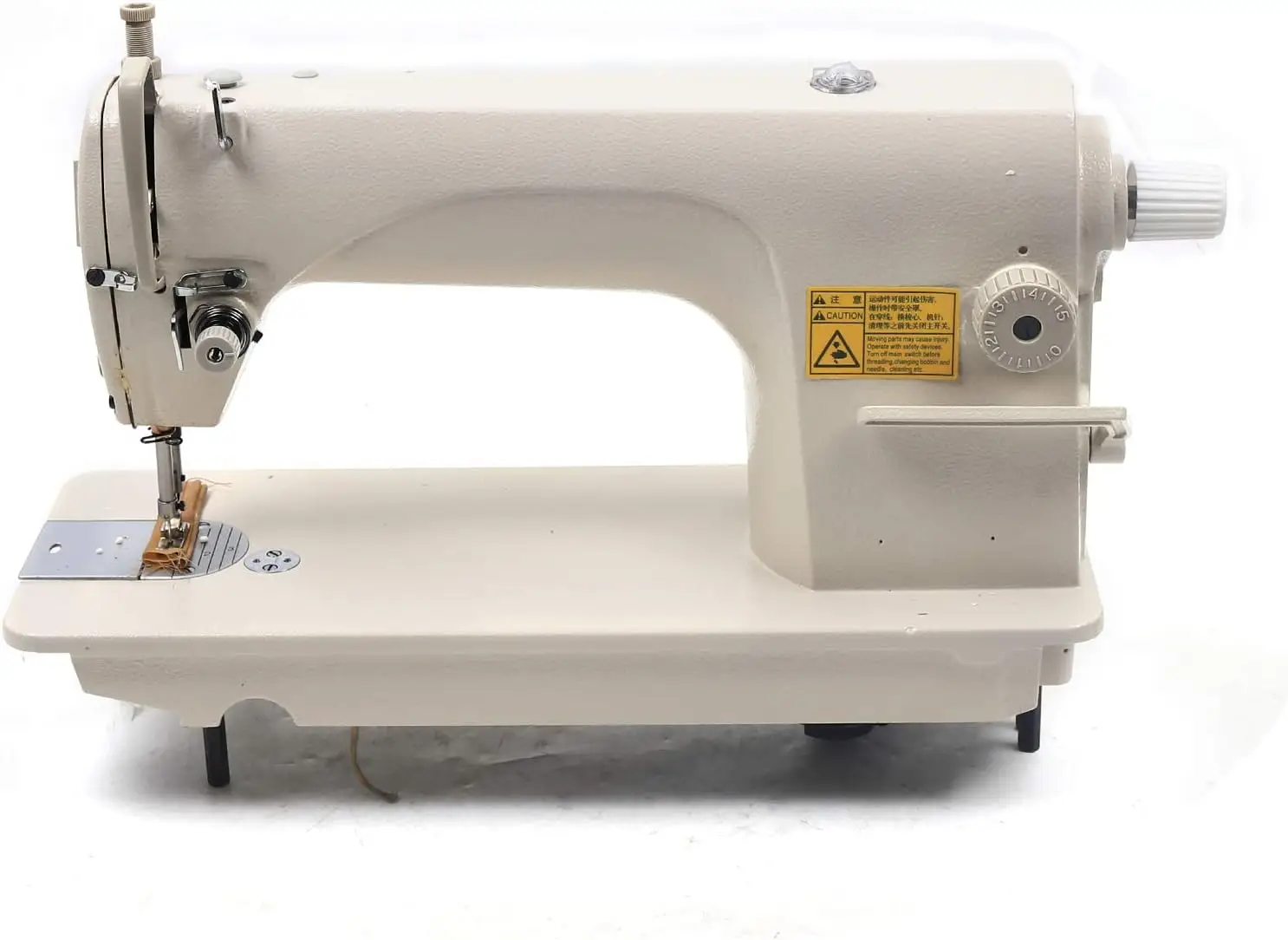 Heavy Duty Sewing Machine Industrial Semi-Automatic Sewing Machine Lockstitch Fabric Sewing Tool High-Speed Lockstitch Sewing