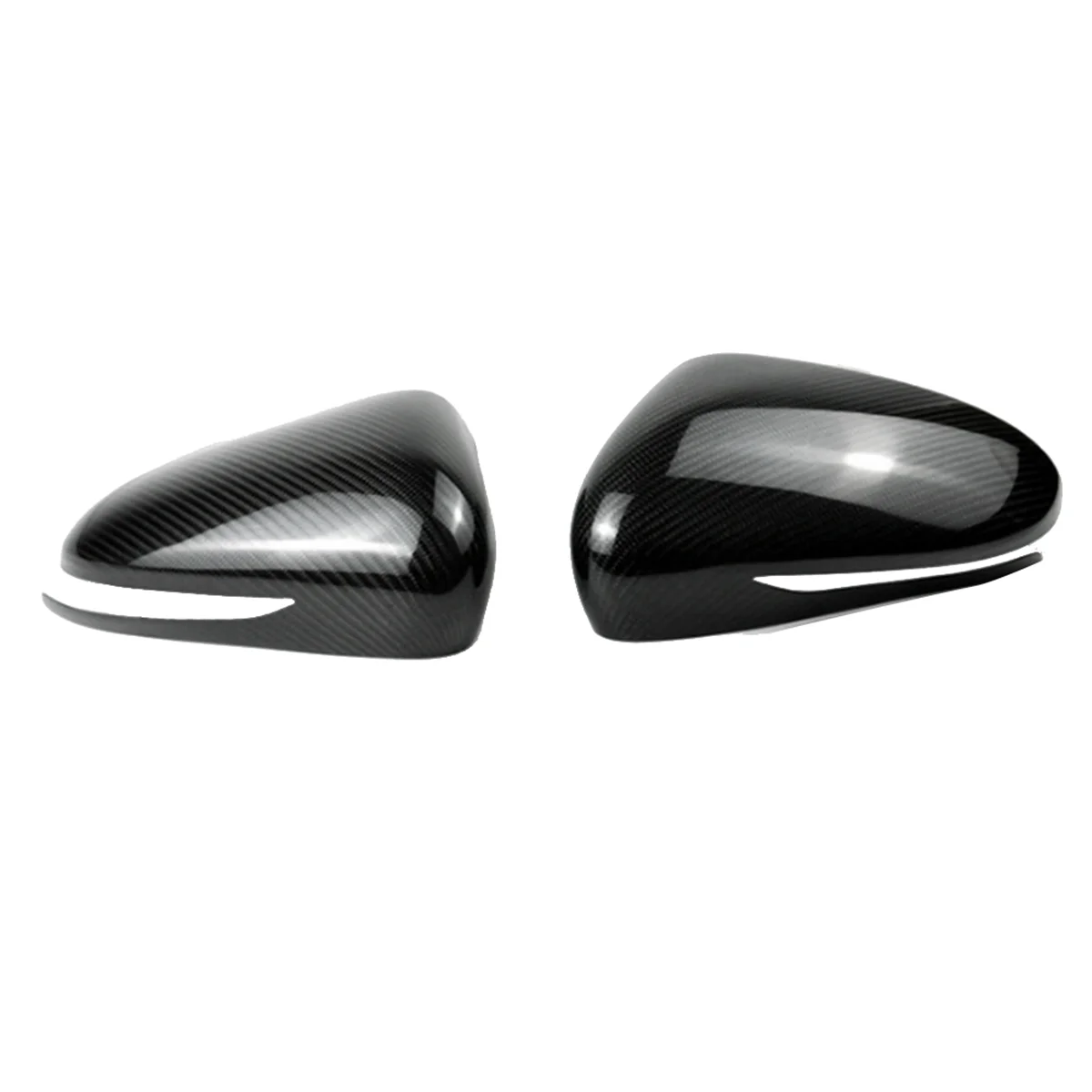 

Car Rearview Mirror Cover Carbon Fiber Side Rear View Mirror Cover Caps for Genesis G70