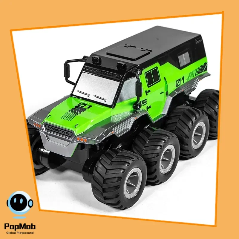 

JJRC 8x8 радиоуправляемый автомобиль-амфибия 2,4G грузовик с дистанционным управлением электрический вездеход водонепроницаемый внедорожный гусеничный автомобиль для наружного применения