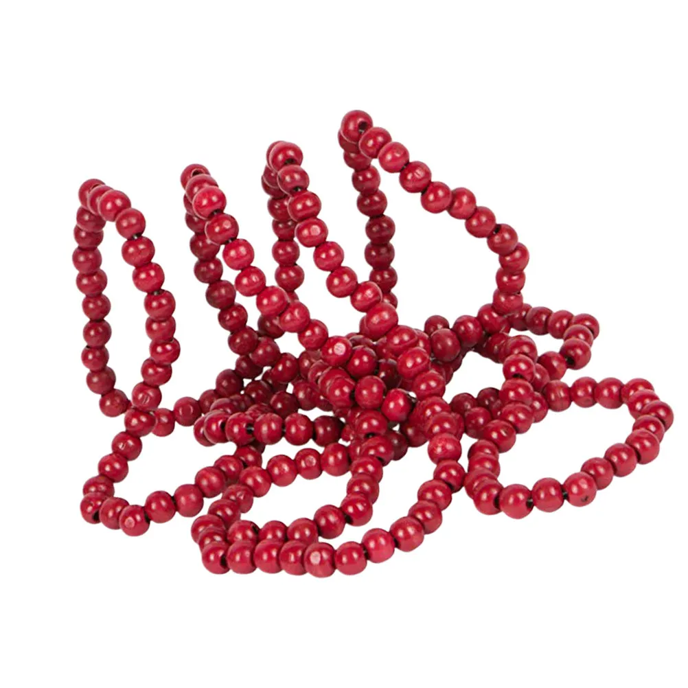 

Набор для рукоделия: белые коралловые бусины 40 см, красные квадратные элементы для изготовления украшений, ожерелий, браслетов, декора для елки, сумок, окон, дверей