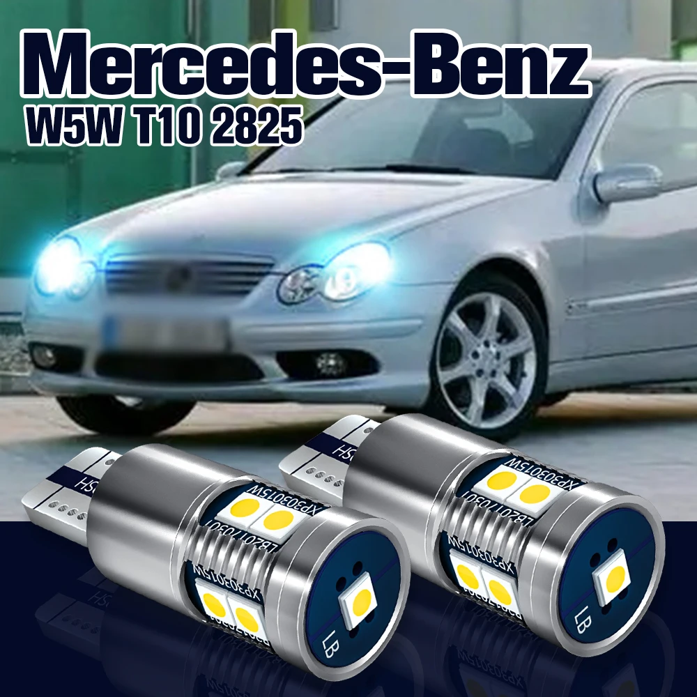 

Clearance Light W5W T10 2pcs LED Parking Lamp For Mercedes Benz CLC CLK CLS GL GLK SL Class CL203 C209 C219 X164 X166 X204 R230