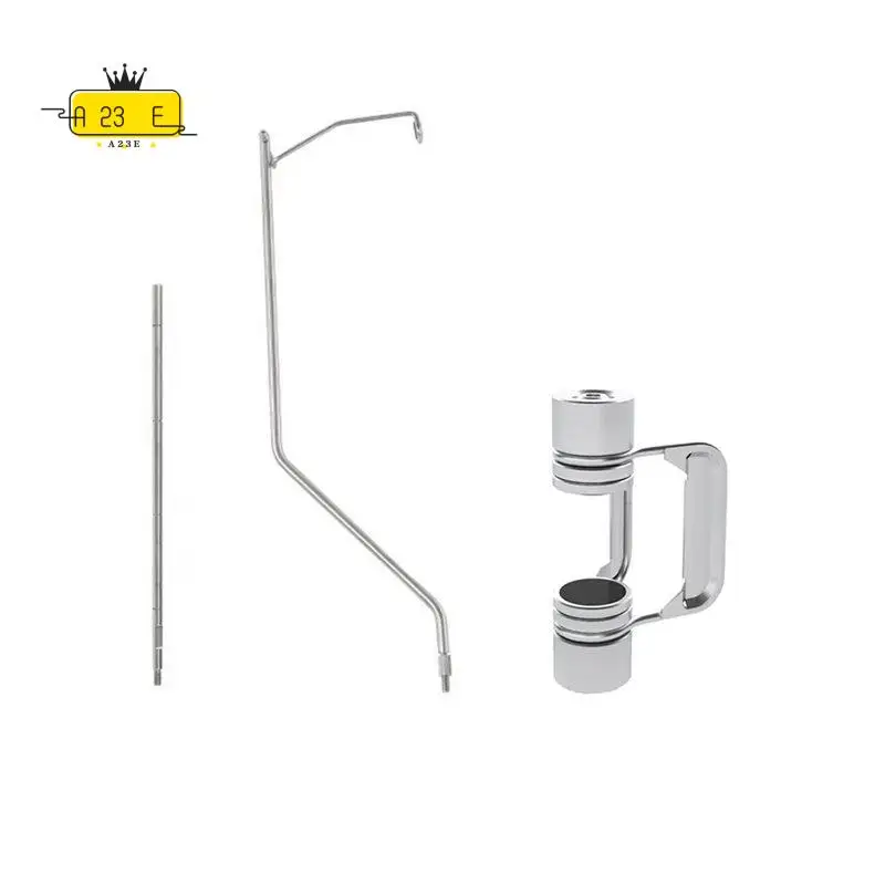 A23E-1SET Outdoor Table Supply Portable Retaining Clamp&Light Pole Bracket For IGT Camping Accessories Lamp Bracket