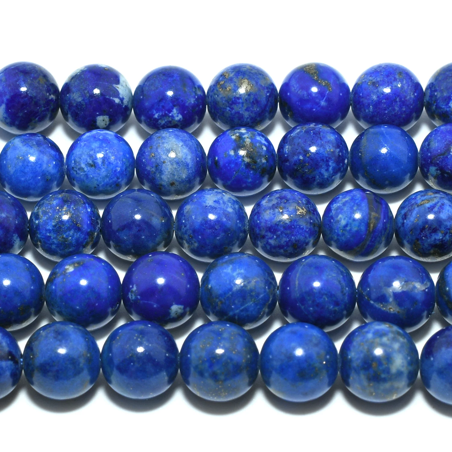 Natural Lapis Lazuli Loose Round Beads 8.5mm-8.8mm