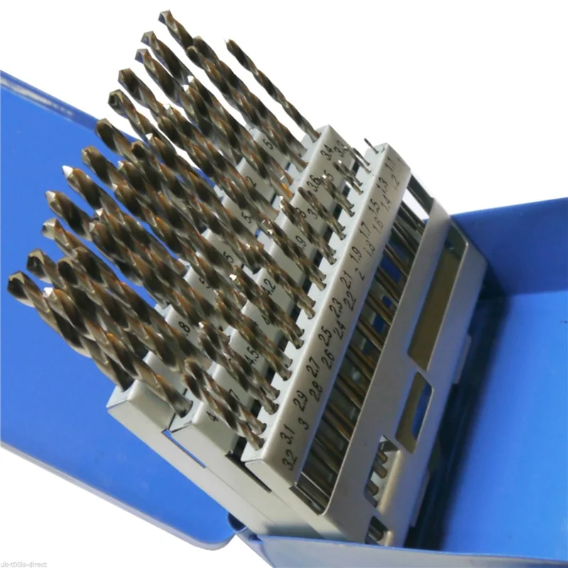 

AB46-153Pc Engineering Drill Bit Set Hss 1 - 6Mm In 0.1Mm Increments