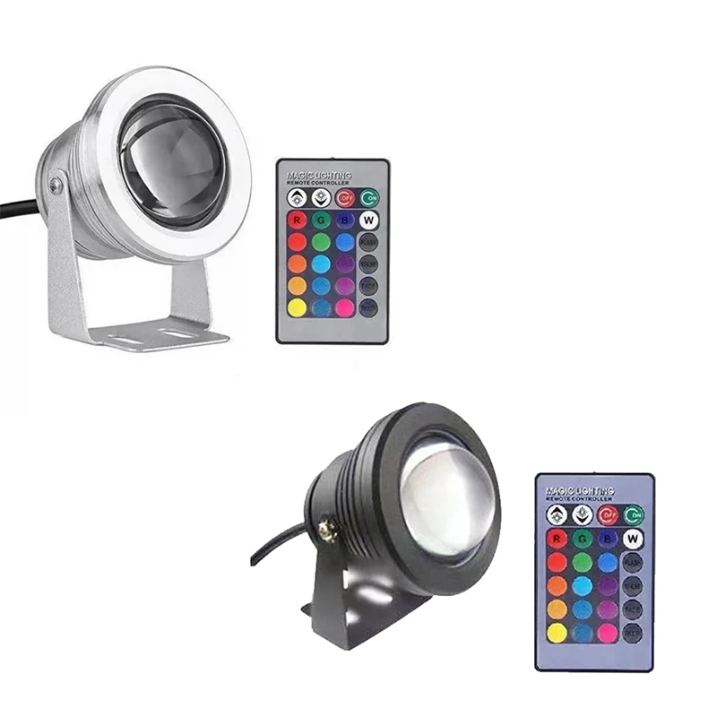 

Underwater Light Embedded High Voltage 85-265V LED Floodlight RGB Fountain Pool Pond Aquarium Spotlight Bulb Lamp A