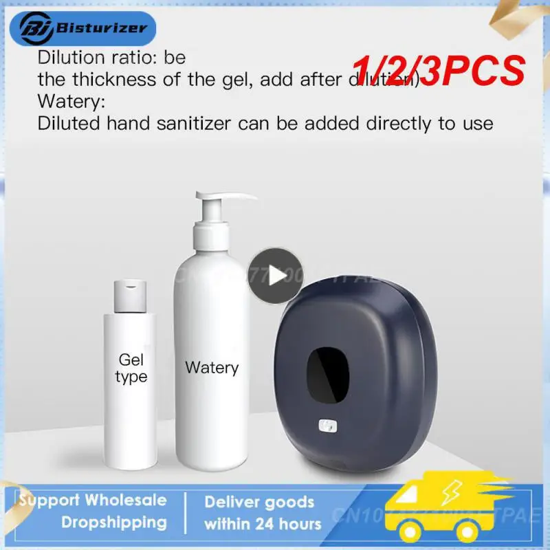 

1/2/3PCS New Soap Dispenser Wall Mounted Touchless Foam Soap Dispenser Automatic Induction Hand Sanitizer Machine For Hotel