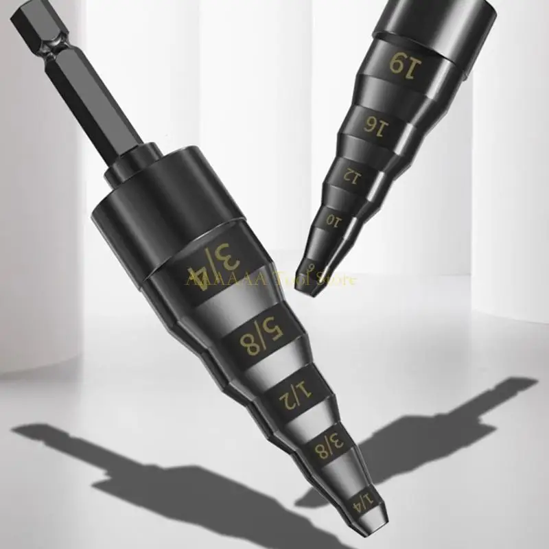 A2BE All in 5 Size Pipe Stretcher Widener Flaring Tool, Carbon Steel Expander for 6/9/12/16/19mm Tube, Engineers Plumbing