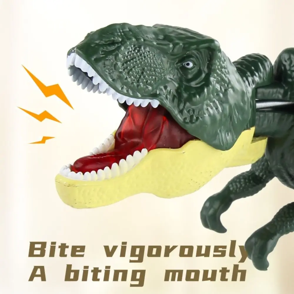 Игрушки динозавров Юрского периода, светящиеся и звуковые поворотные головки, имитация исследовательского пластикового динозавра с ручным управлением