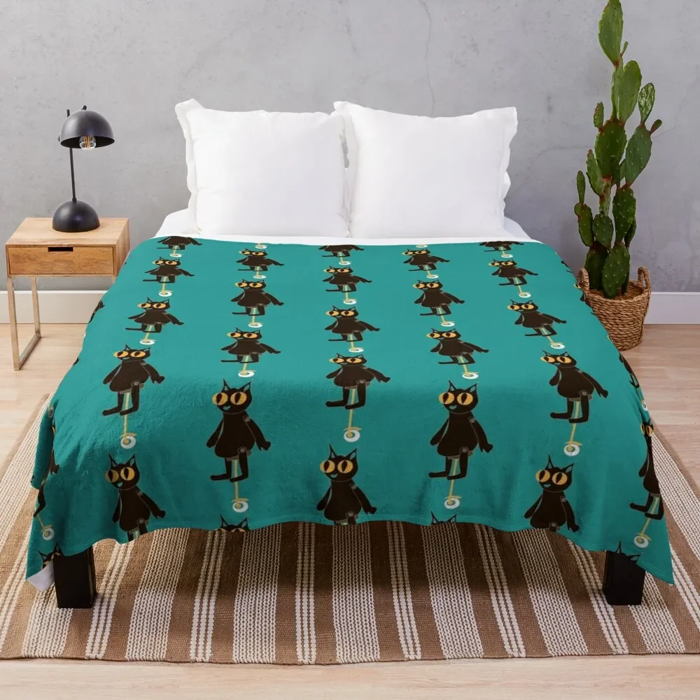 

Fran Bow Kitty Throw Blanket Fade Resistant Durable Throw Blanket