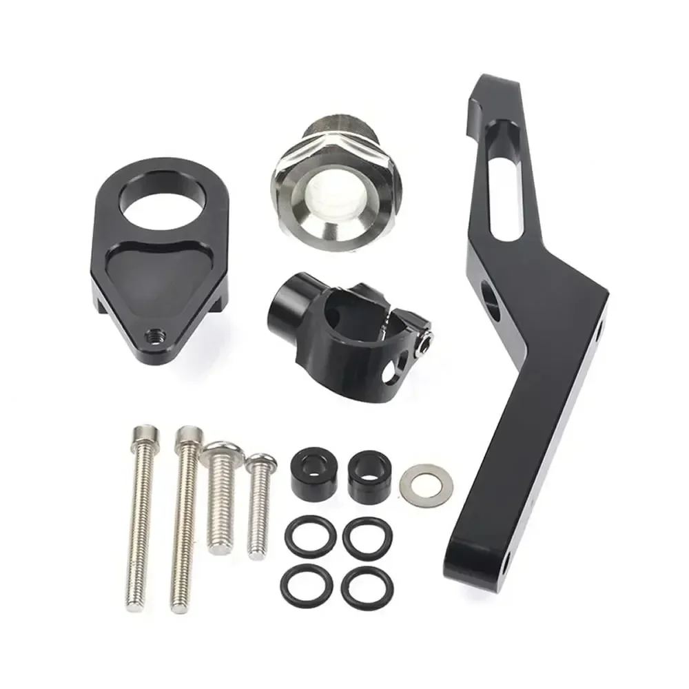 Motorcycle Steering Damper Stabilizer & Bracket Mount Kit For Kawasaki Ninja ZX-6R ZX6R 2009-2022 ZX 6R 636