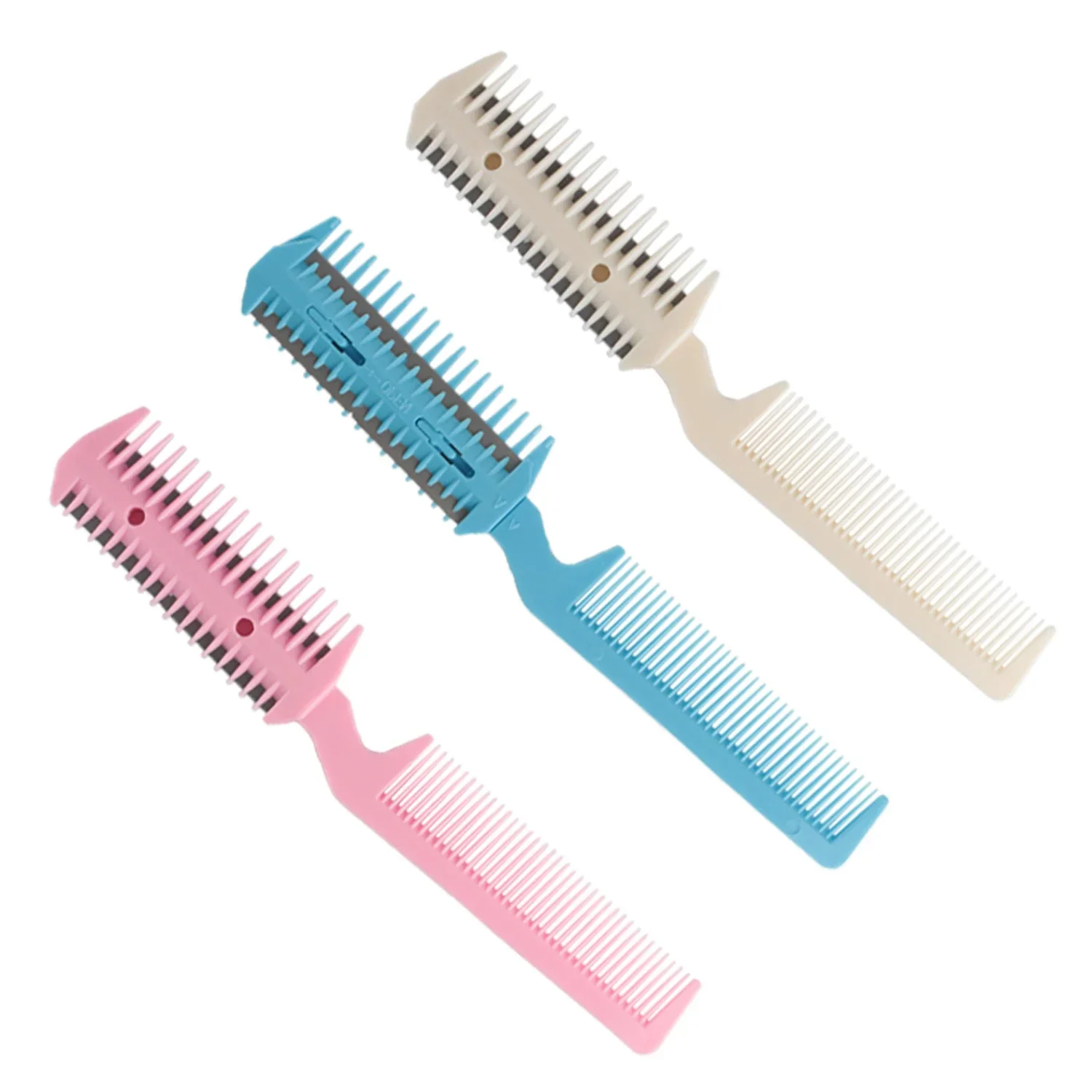 Double-Sided Hair Cut Styling Comb Magic Blade Comb Razor Barber Scissor Hairdressing Tools Kit Top Quality Knife Hair Scissors
